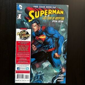 Superman Last Son Of Krypton # 11st Print DC Comic Book Gr Escape